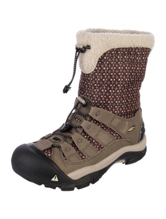 Keen Printed Lace-Up Boots