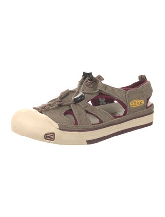 Keen Canvas Embroidered Accent Espadrilles