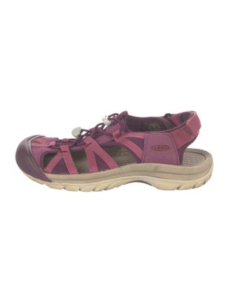 Keen Colorblock Pattern Slingback Sandals
