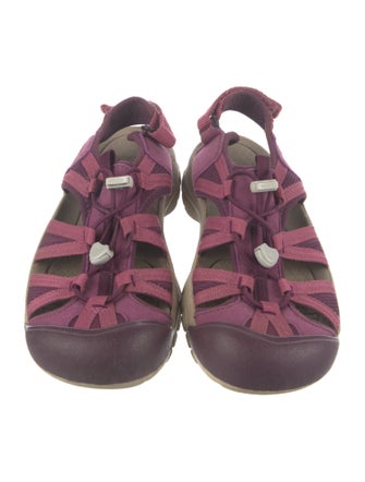 Keen Colorblock Pattern Slingback Sandals