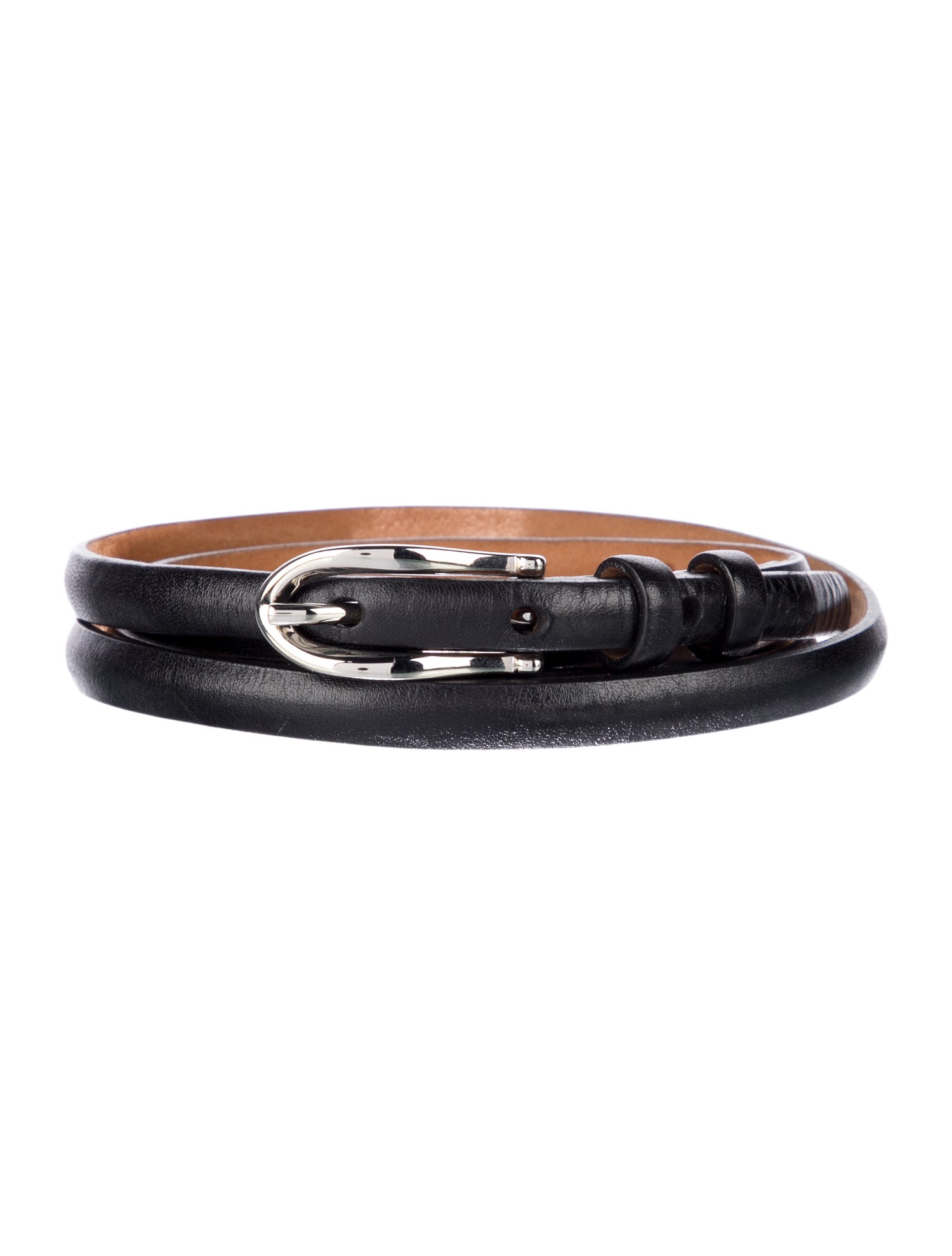 W. Kleinberg Wide Leather Belt