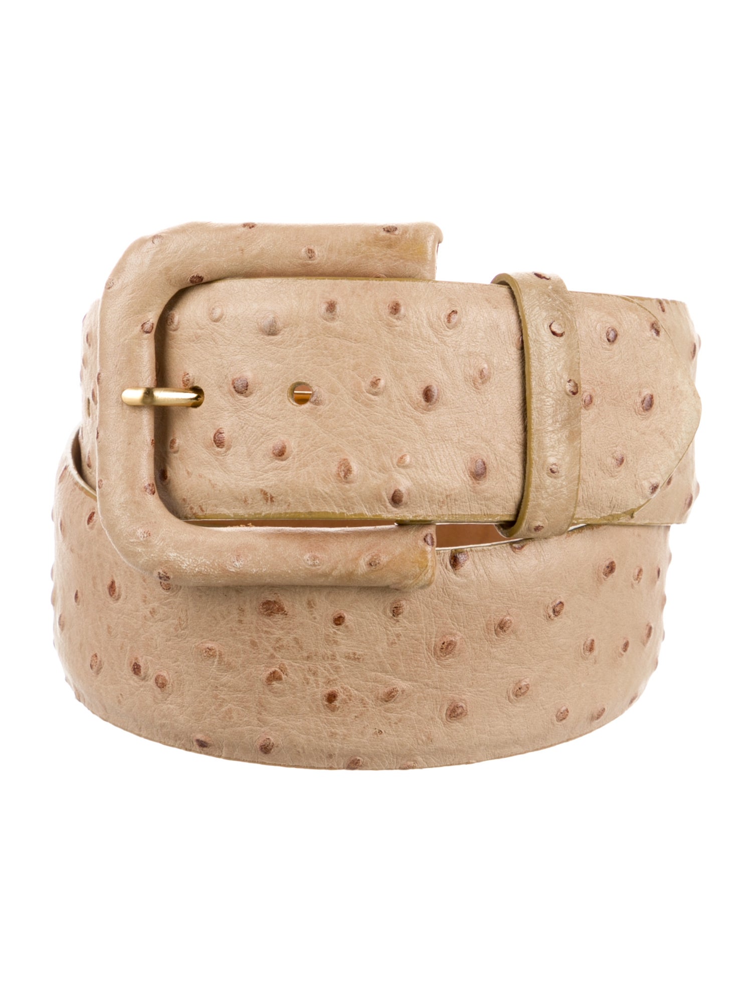 W. Kleinberg Ostrich Belt