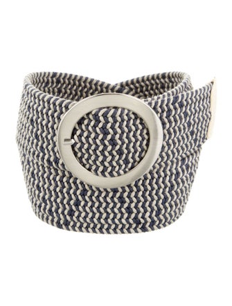 W. Kleinberg Raffia Belt