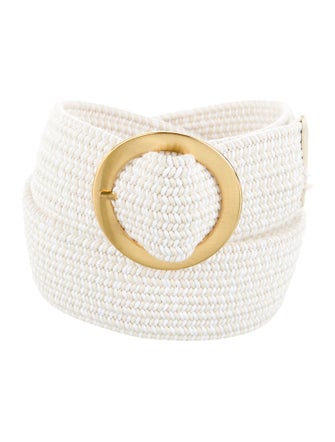 W. Kleinberg Raffia Belt