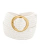 W. Kleinberg Raffia Belt
