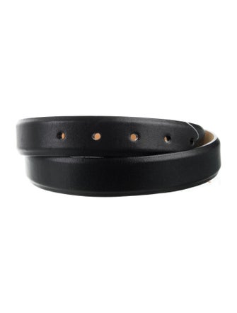 W. Kleinberg Wide Leather Belt