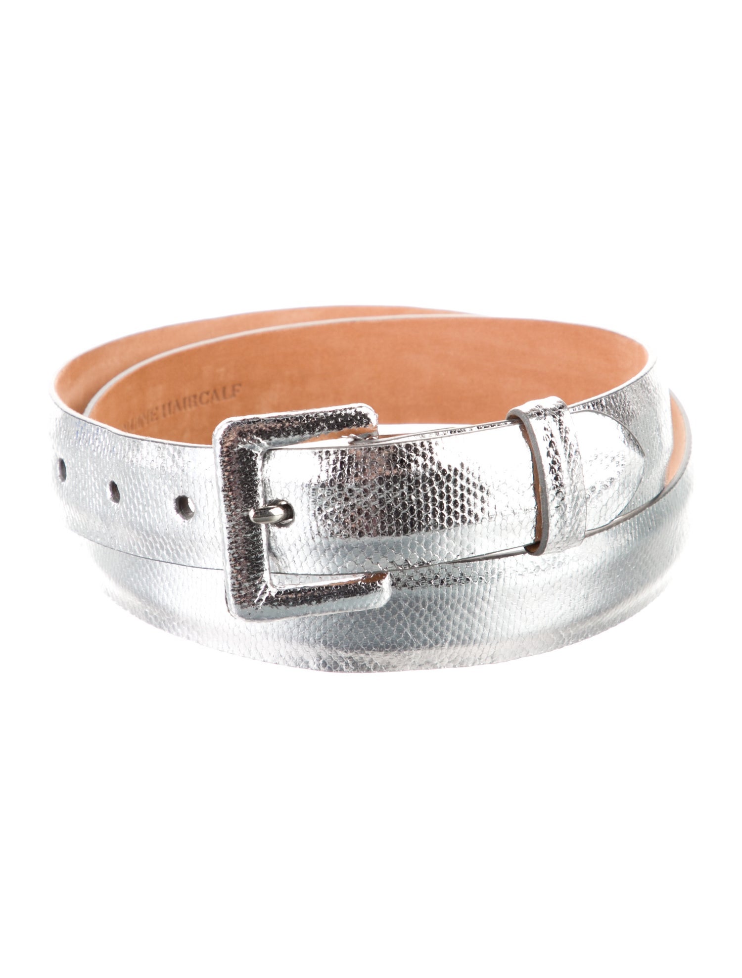 W. Kleinberg Calf Hair Belt