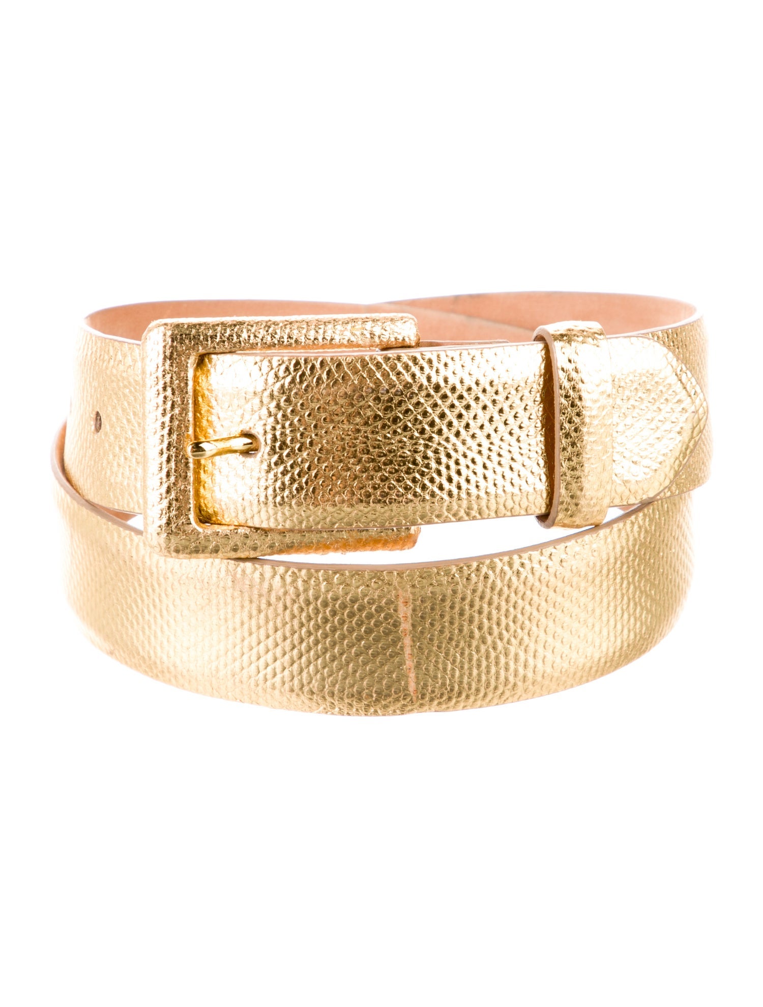 W. Kleinberg Patent Leather Belt