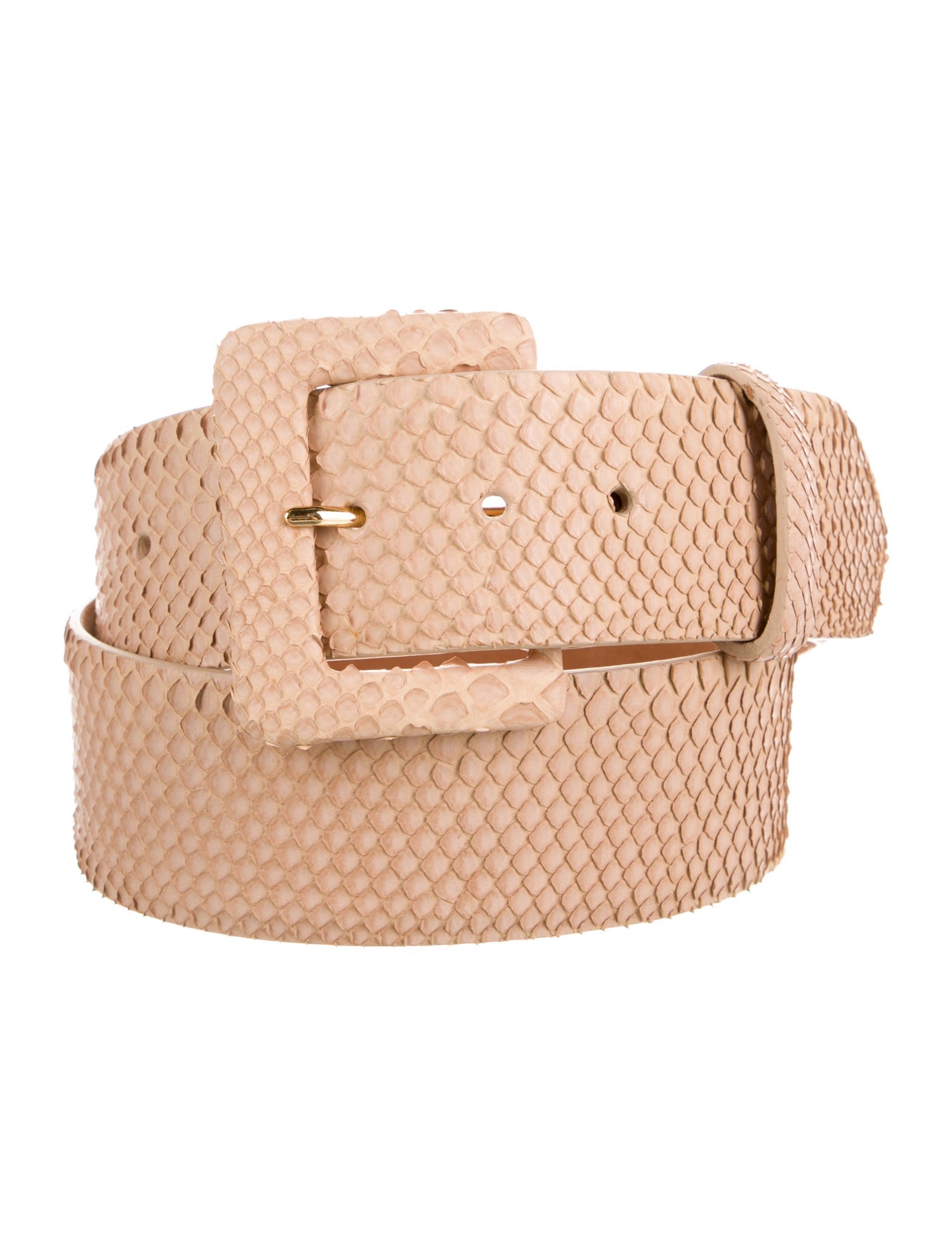 W. Kleinberg Wide Python Belt