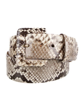 W. Kleinberg Wide Python Belt