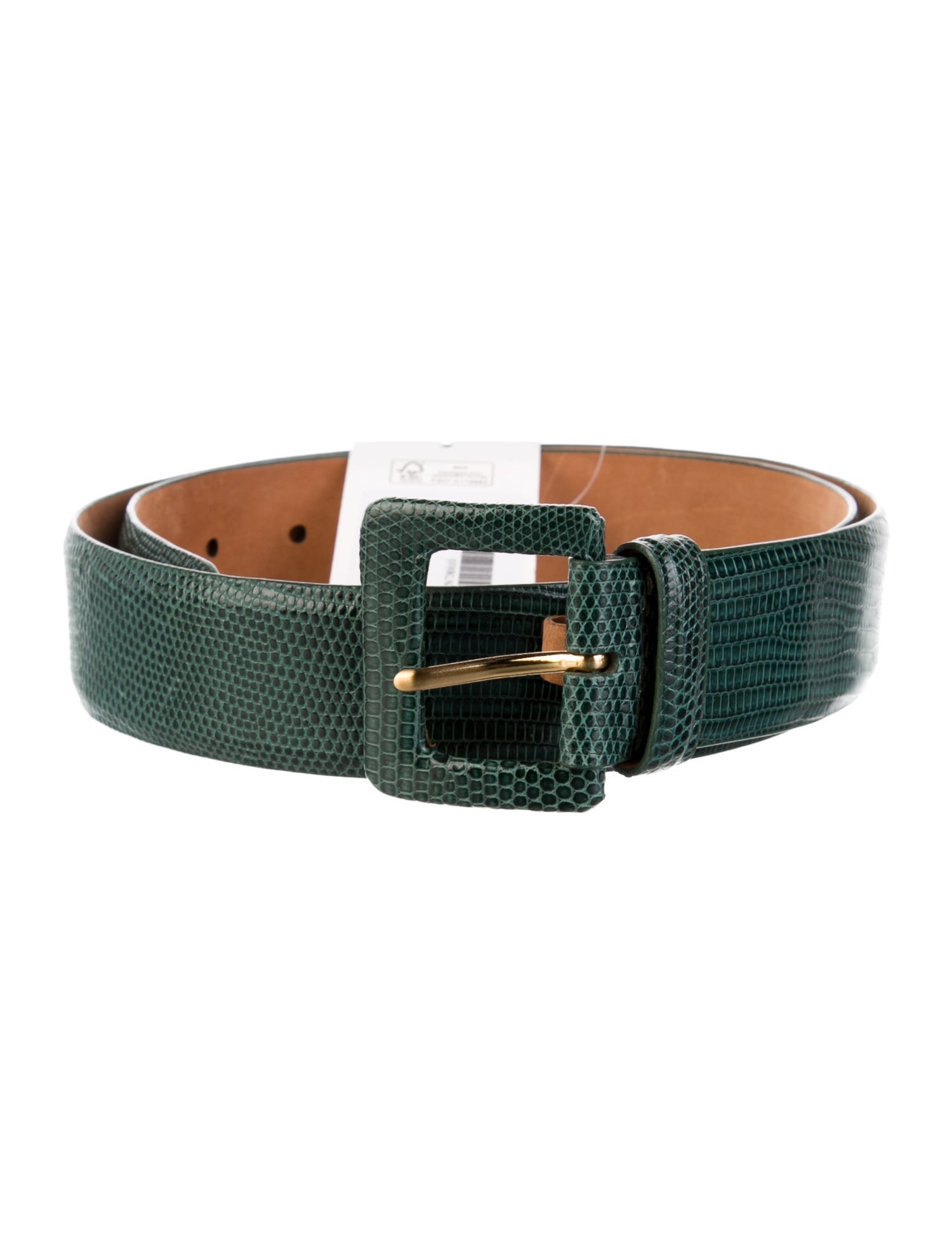 W. Kleinberg Lizard Waist Belt