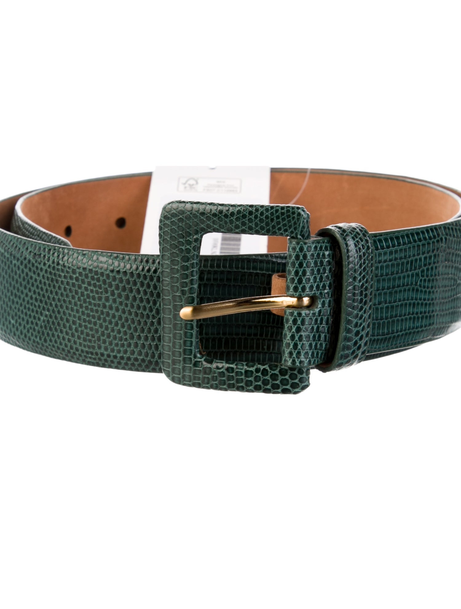 W. Kleinberg Lizard Waist Belt