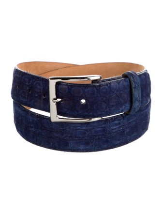 W. Kleinberg Crocodile Belt