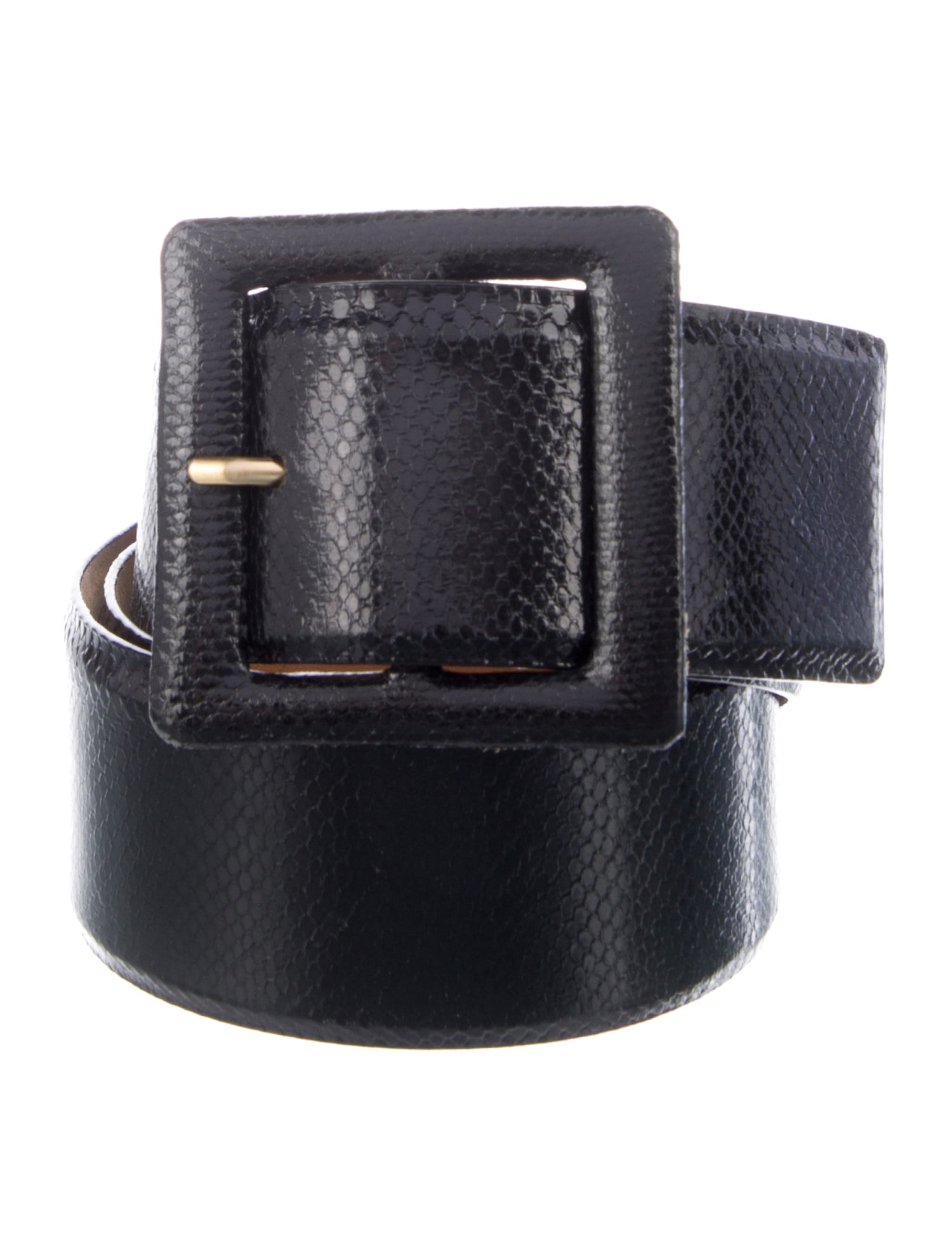 W. Kleinberg Wide Leather Waist Belt