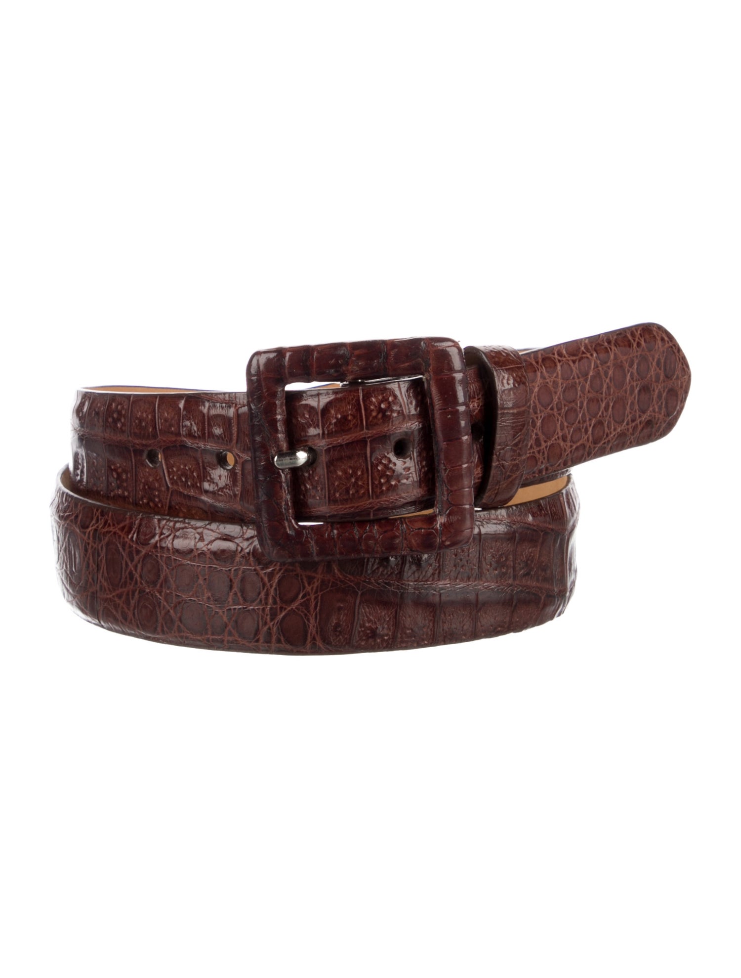 W. Kleinberg Crocodile Belt
