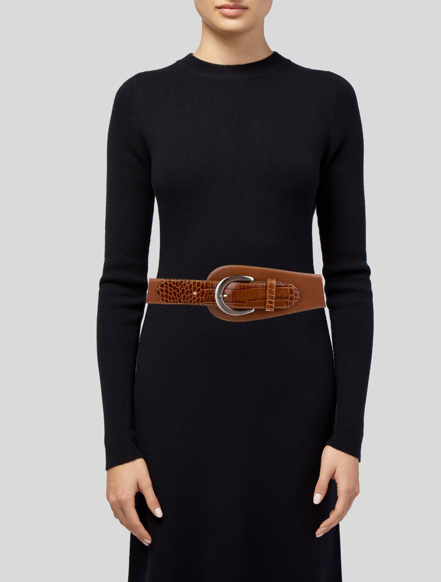 W. Kleinberg Leather Belt