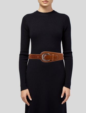 W. Kleinberg Leather Belt