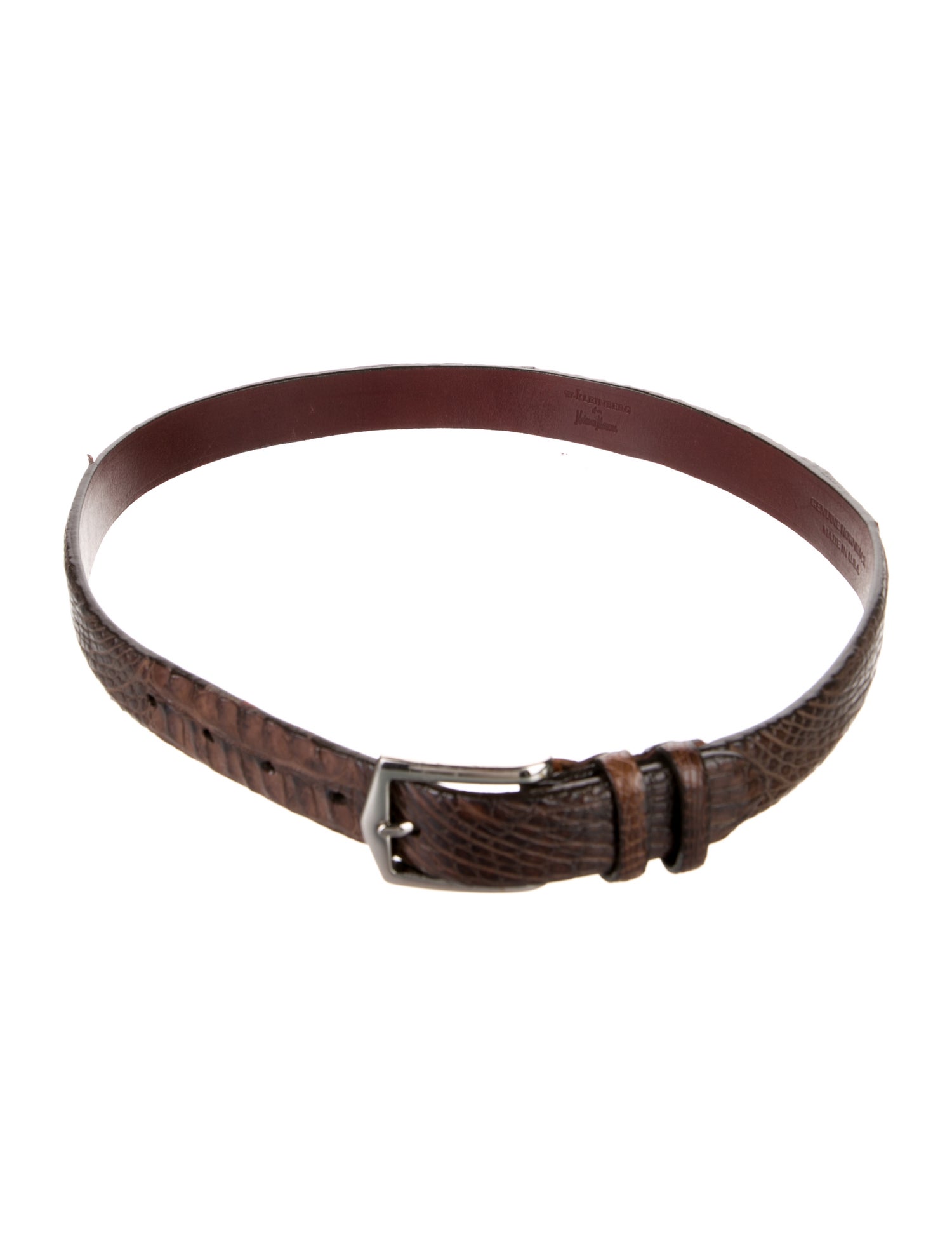 W. Kleinberg Leather Waist Belt