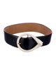W. Kleinberg Wide Leather Belt