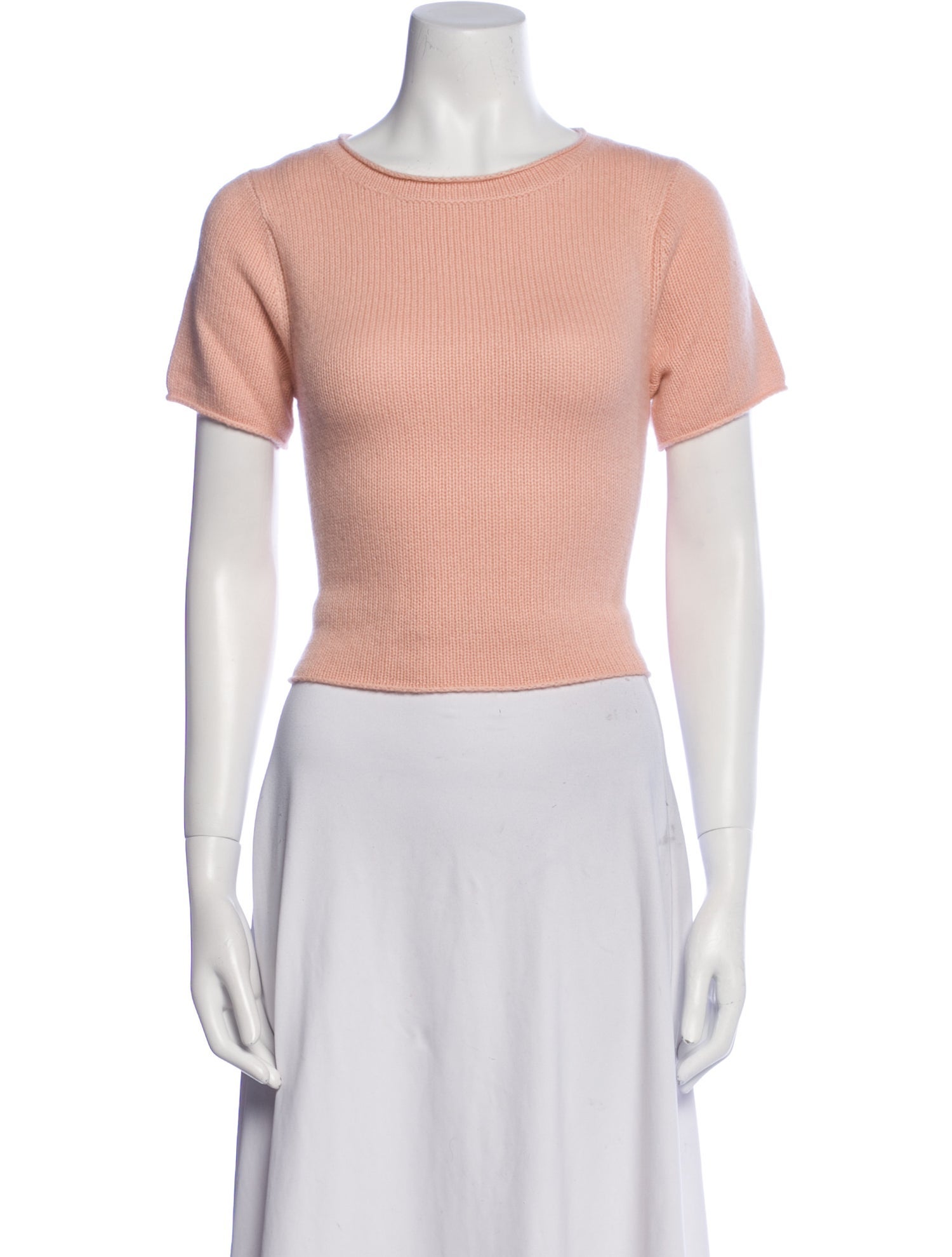 W. CASHMERE Cashmere Bateau Neckline Sweater w/ Tags