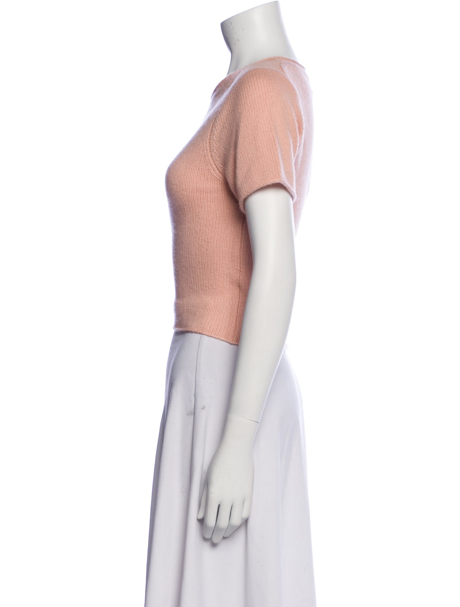 W. CASHMERE Cashmere Bateau Neckline Sweater w/ Tags