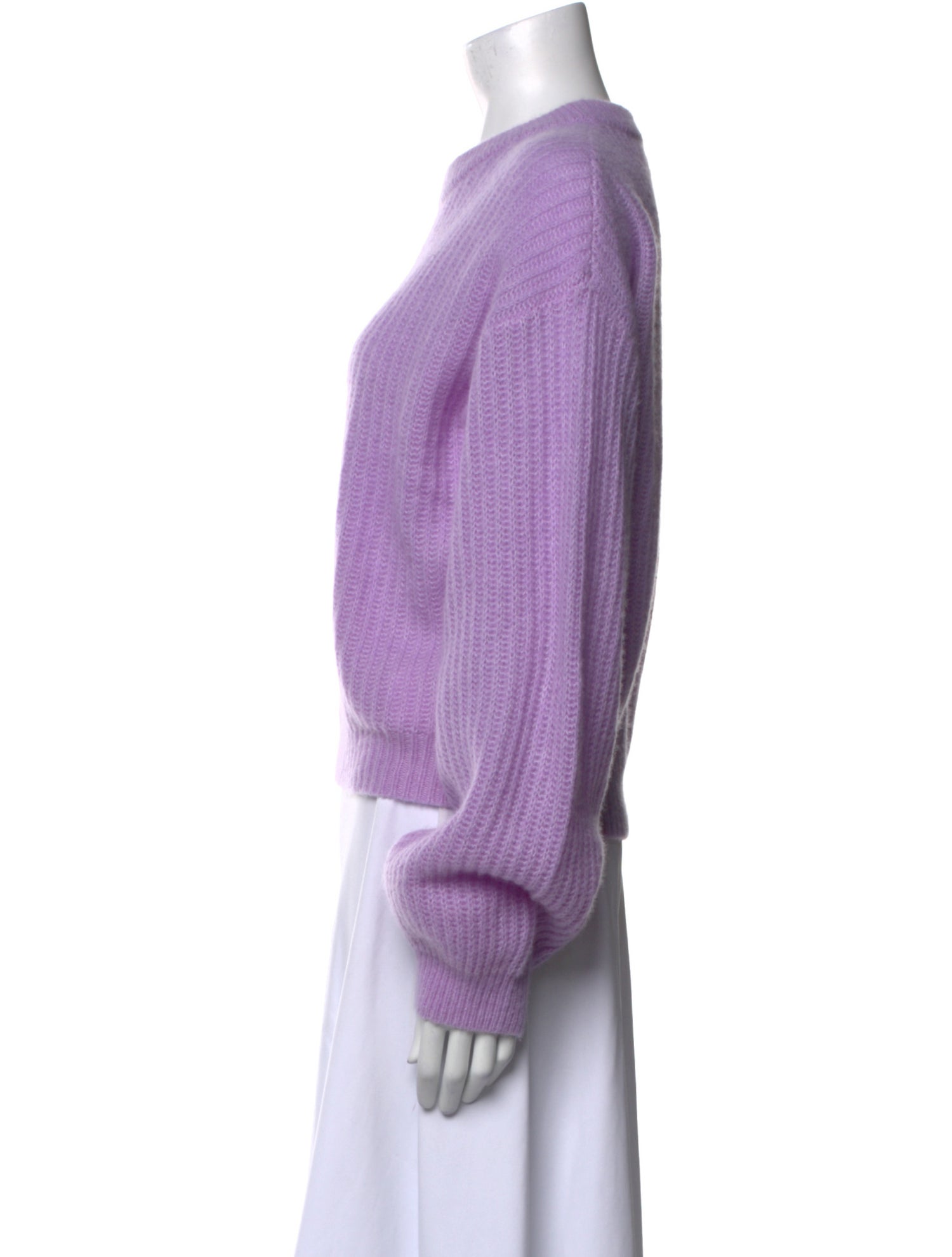 W. CASHMERE Cashmere Crew Neck Sweater