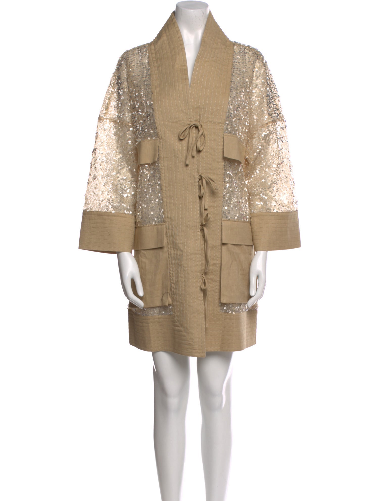 Walk of Shame V-Neck Knee-Length Dress w/ Tags