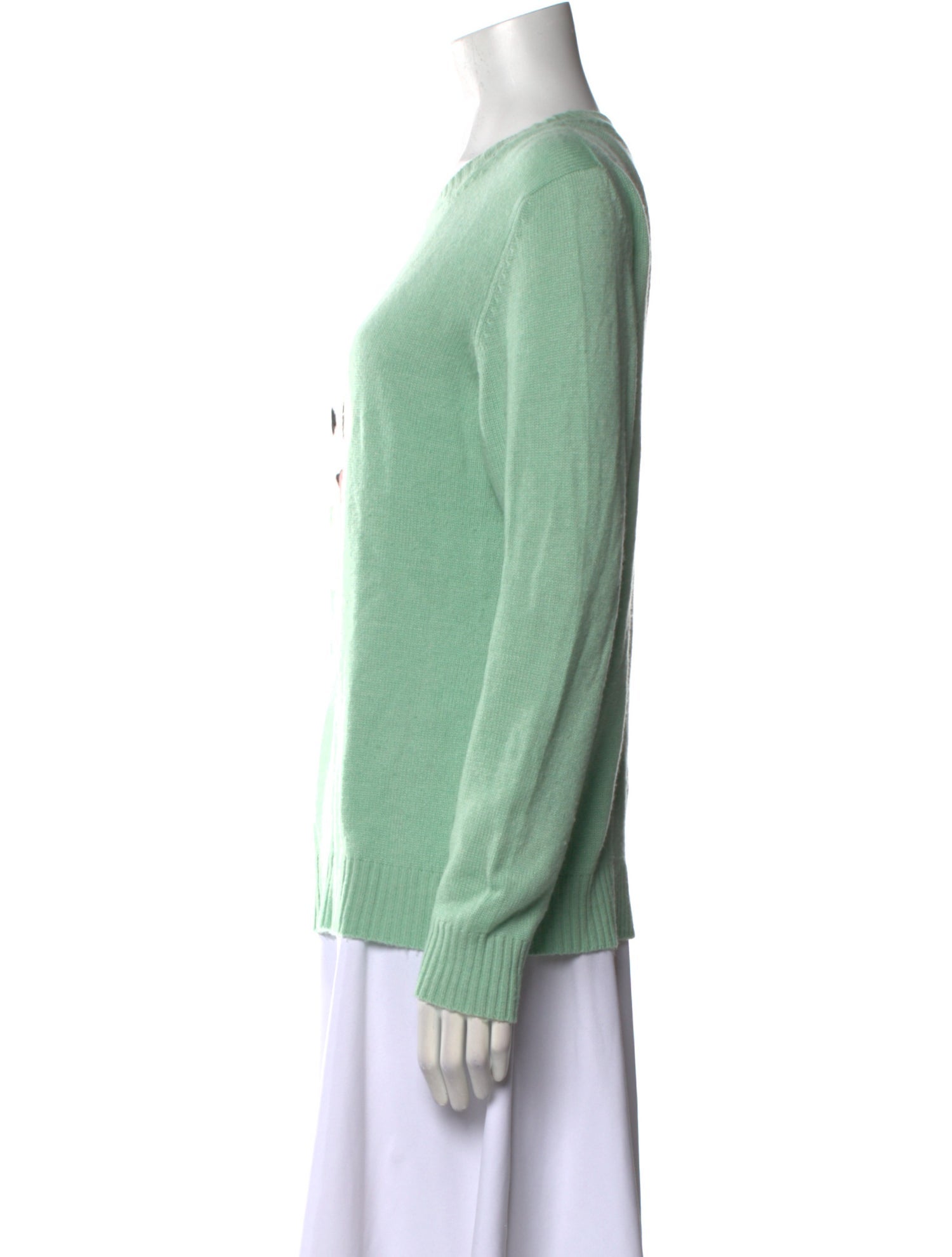 Walk of Shame Cashmere Graphic Print Sweater