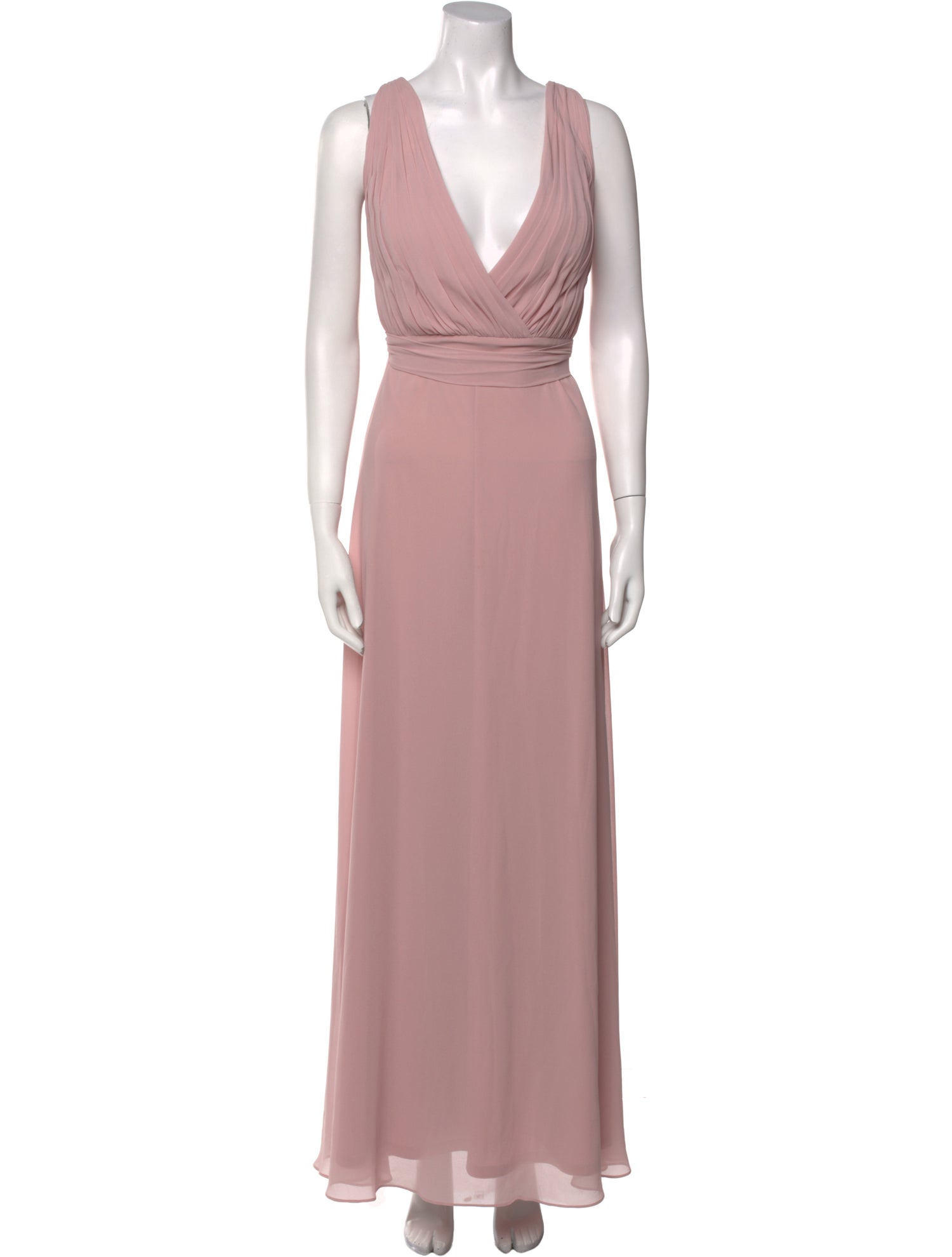 Walter V-Neck Long Dress