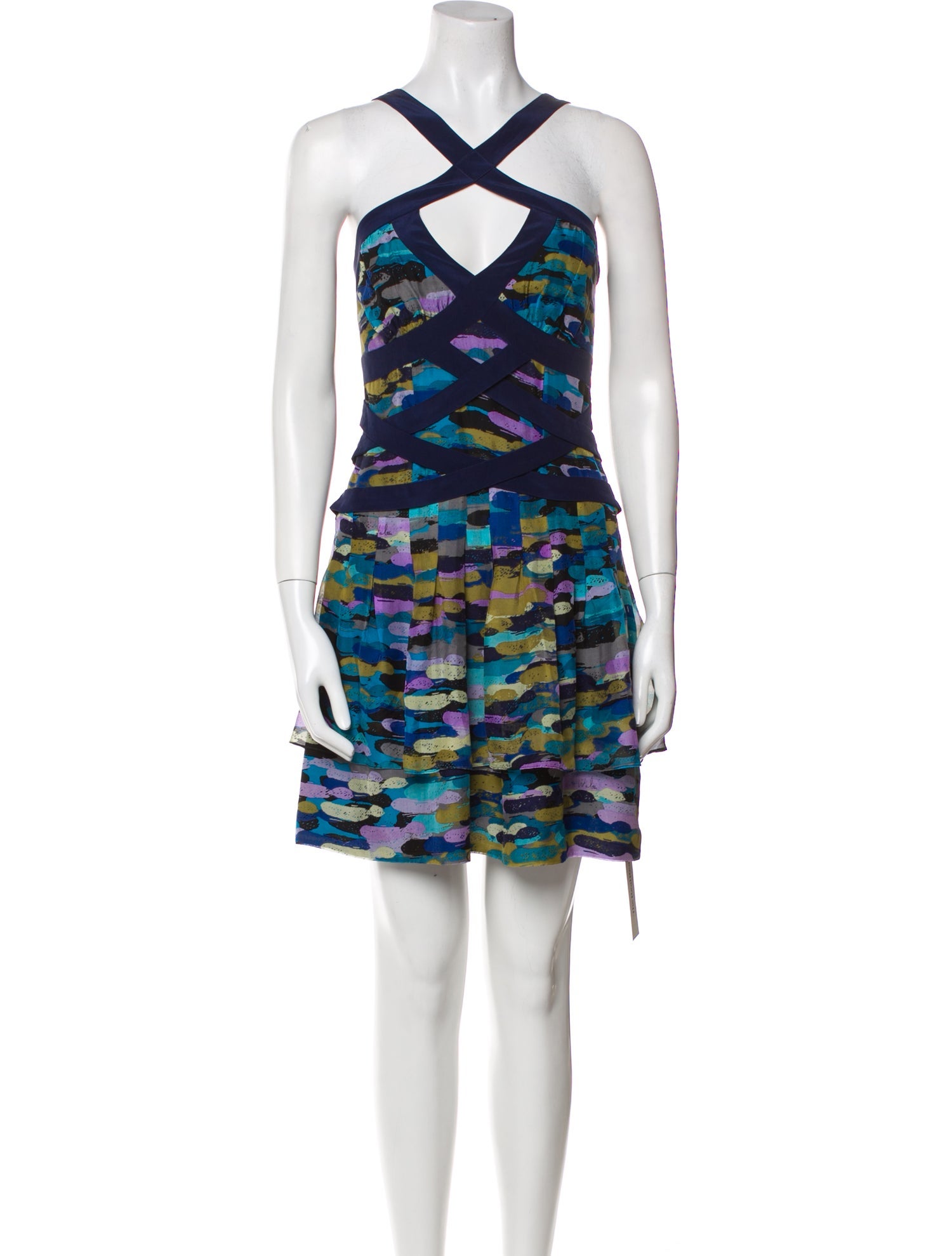 Walter Silk Mini Dress