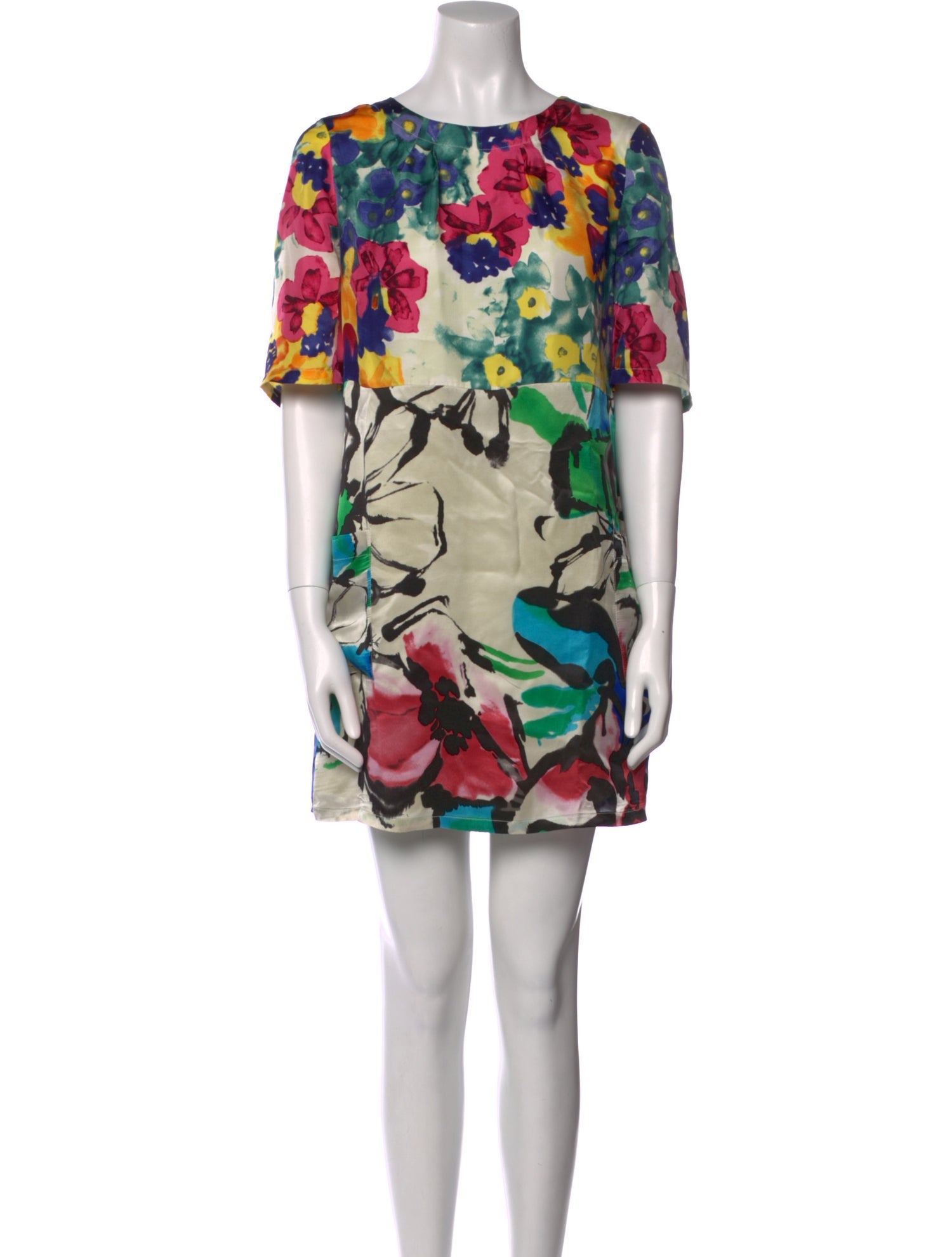 Walter Silk Mini Dress