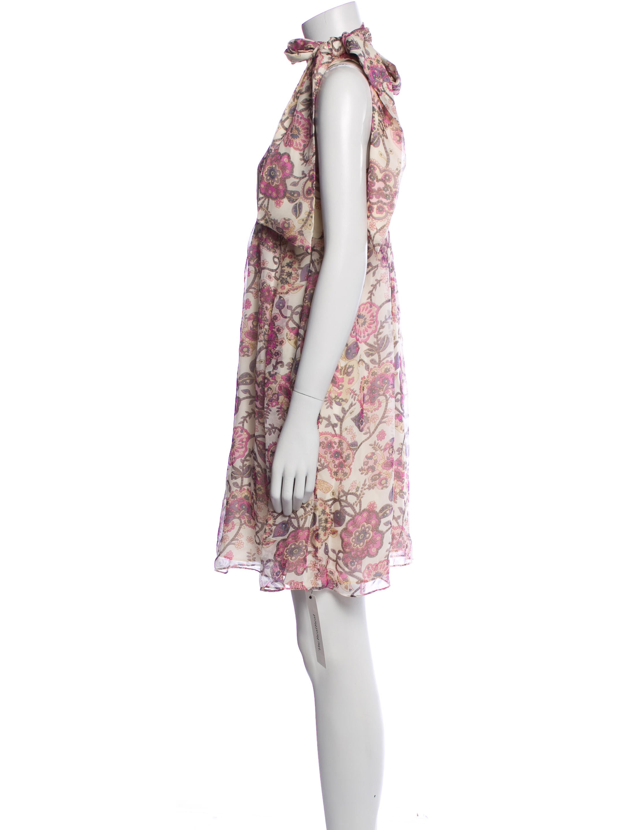 Walter Silk Mini Dress