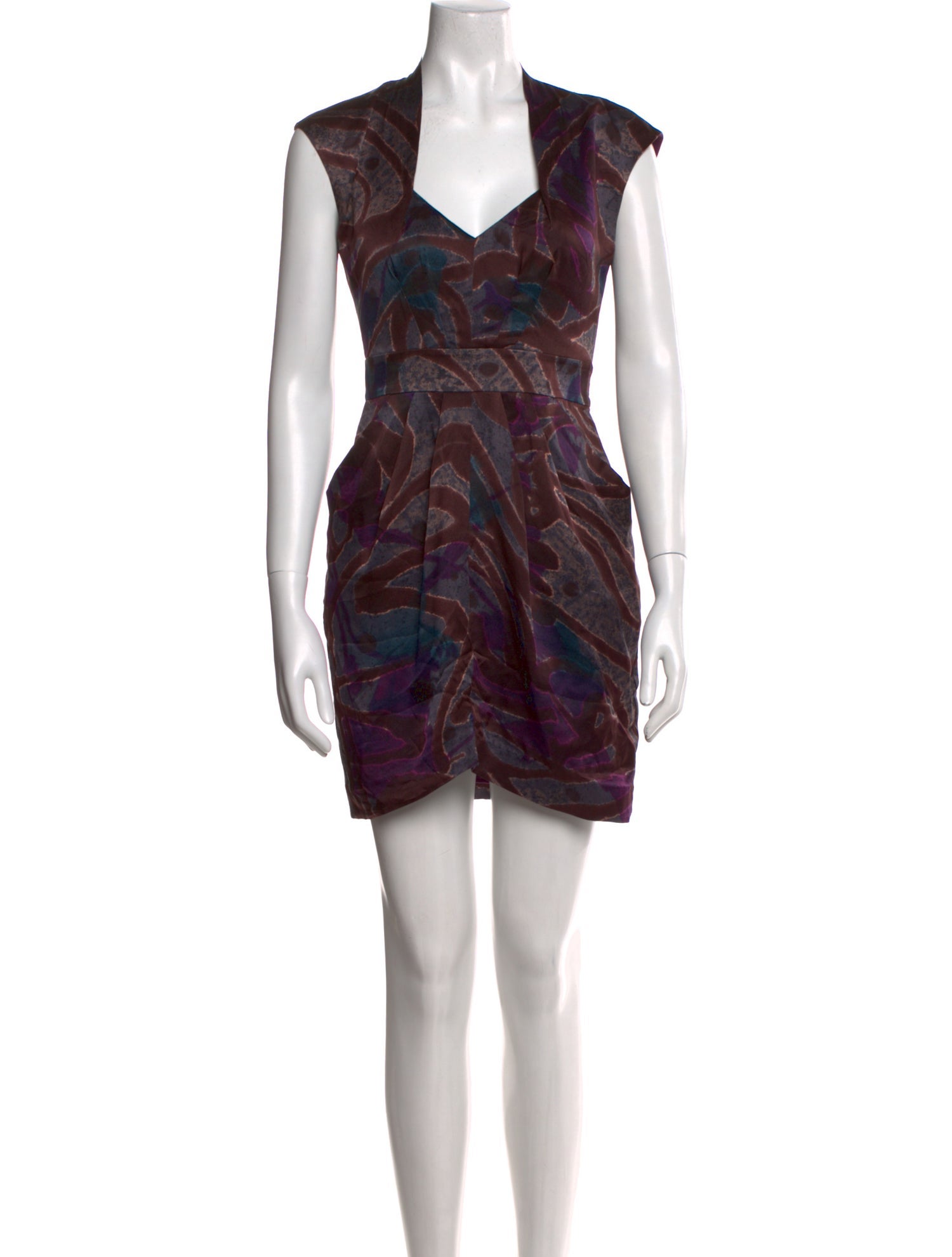 Walter Silk Mini Dress