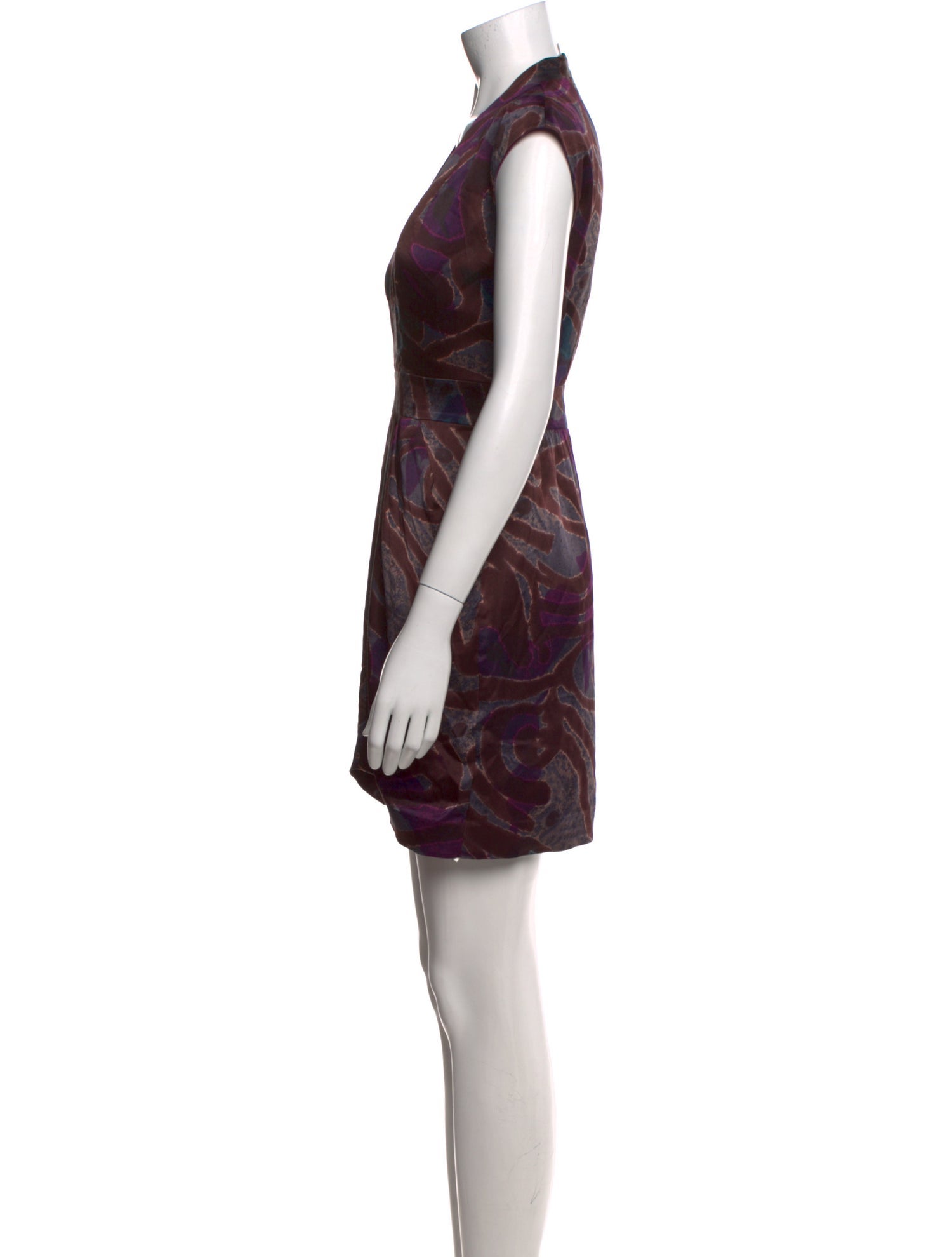 Walter Silk Mini Dress