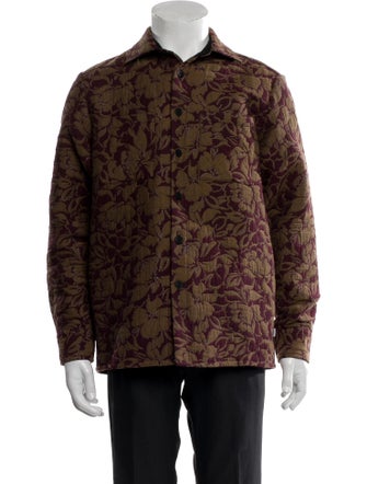 Wax London Floral Print Utility Jacket