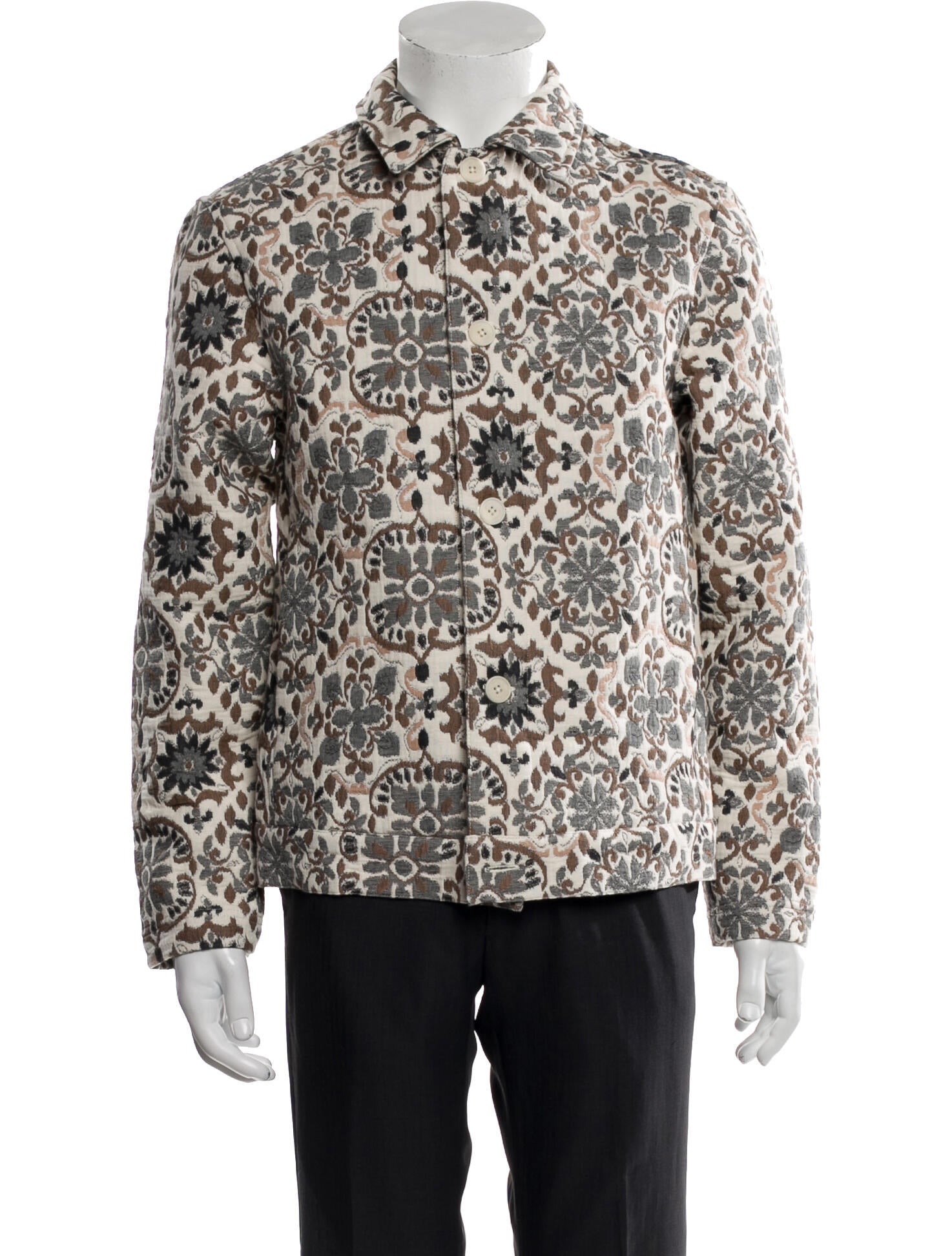 Wax London Printed Trucker Jacket