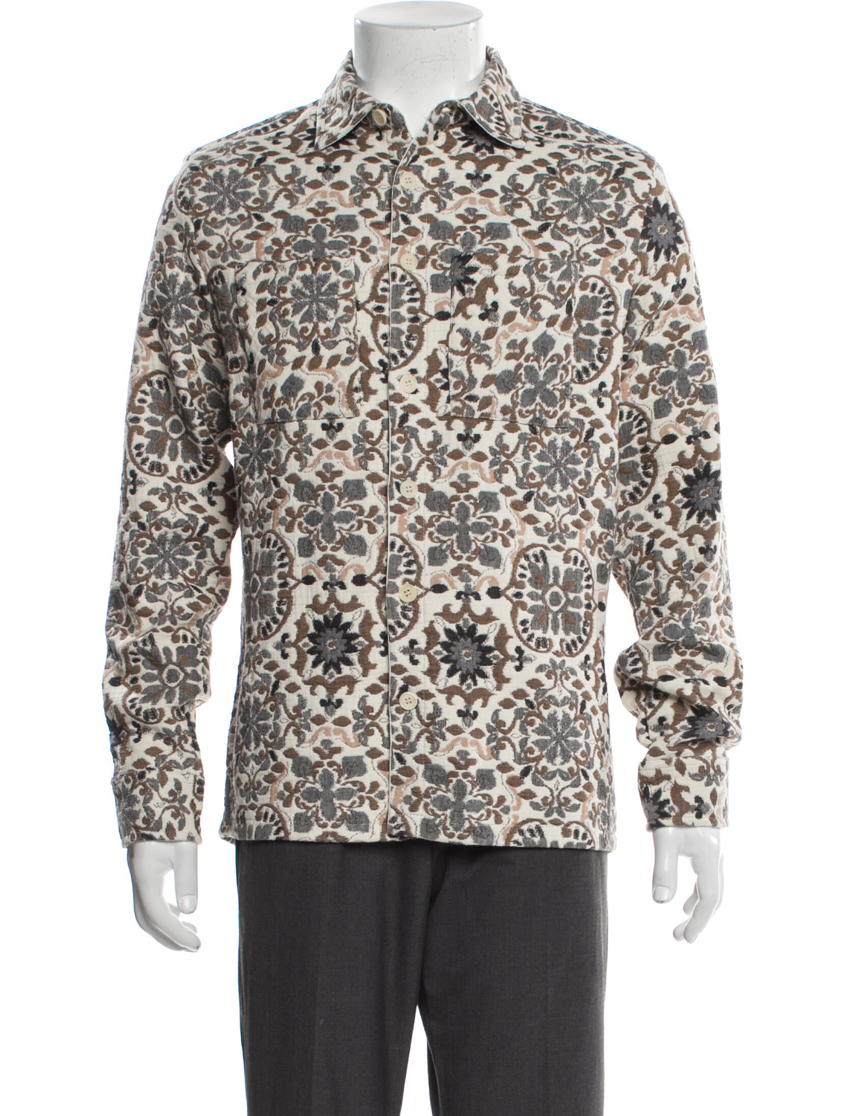 Wax London Printed Trucker Jacket