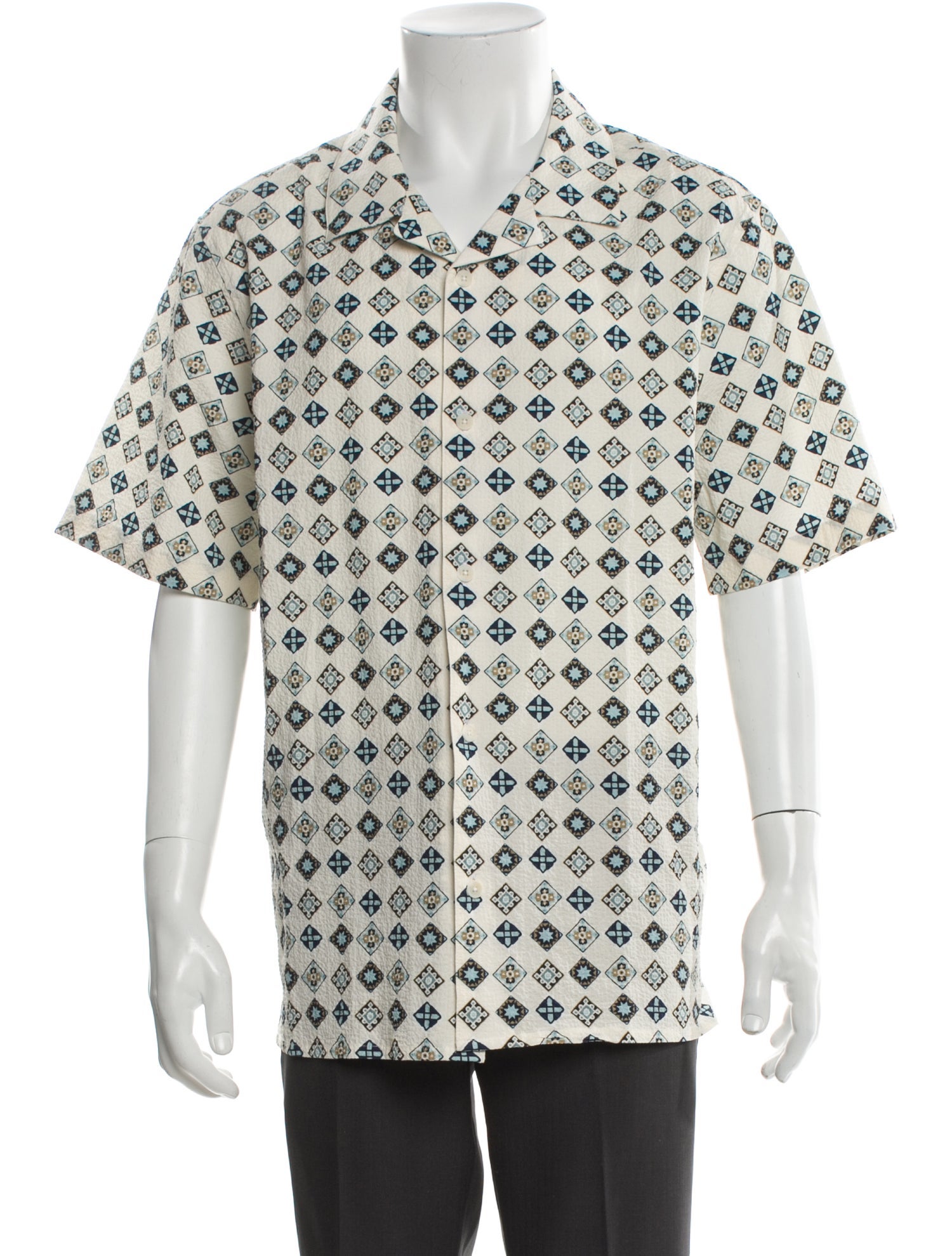 Wax London Printed Short Sleeve Shirt w/ Tags