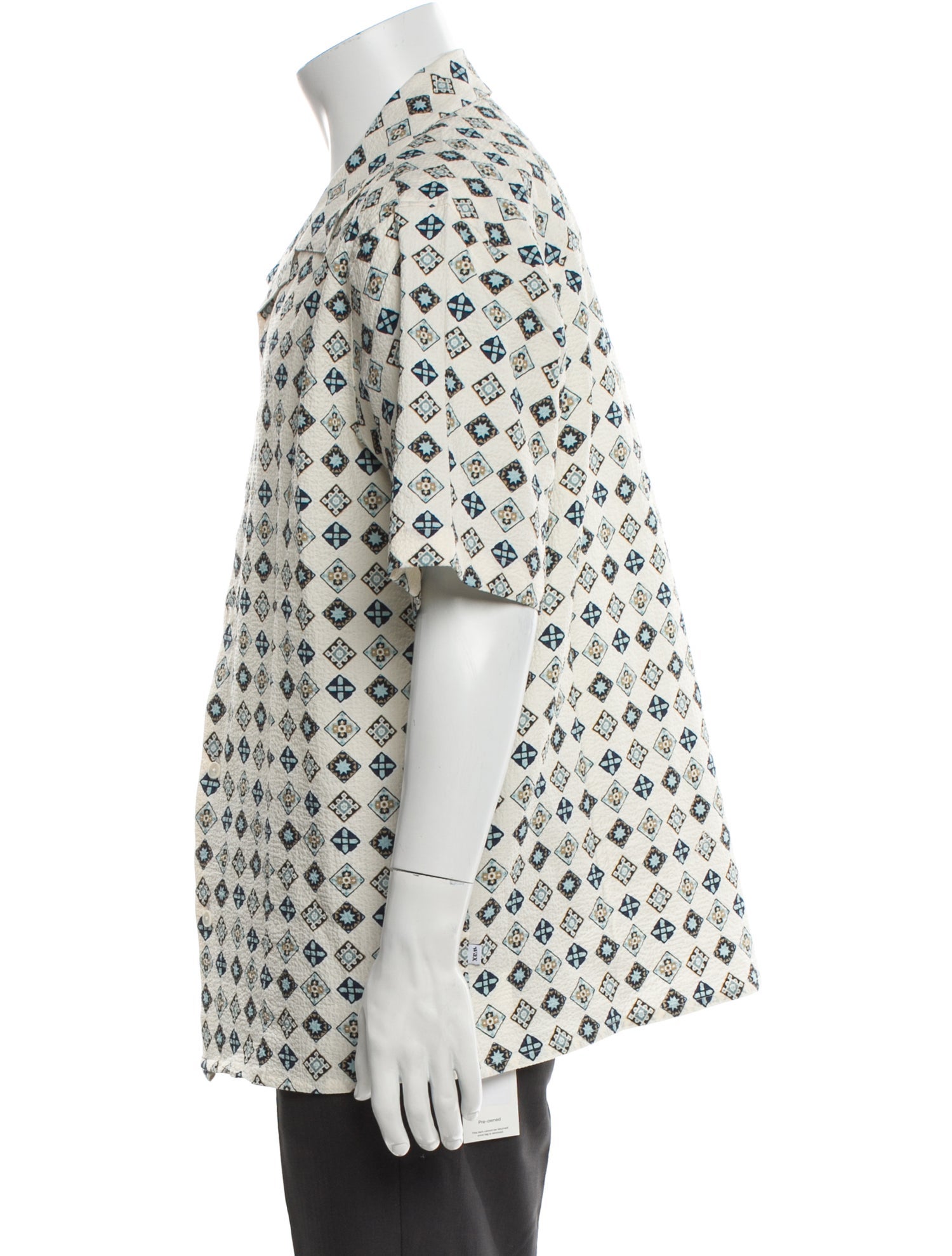 Wax London Printed Short Sleeve Shirt w/ Tags