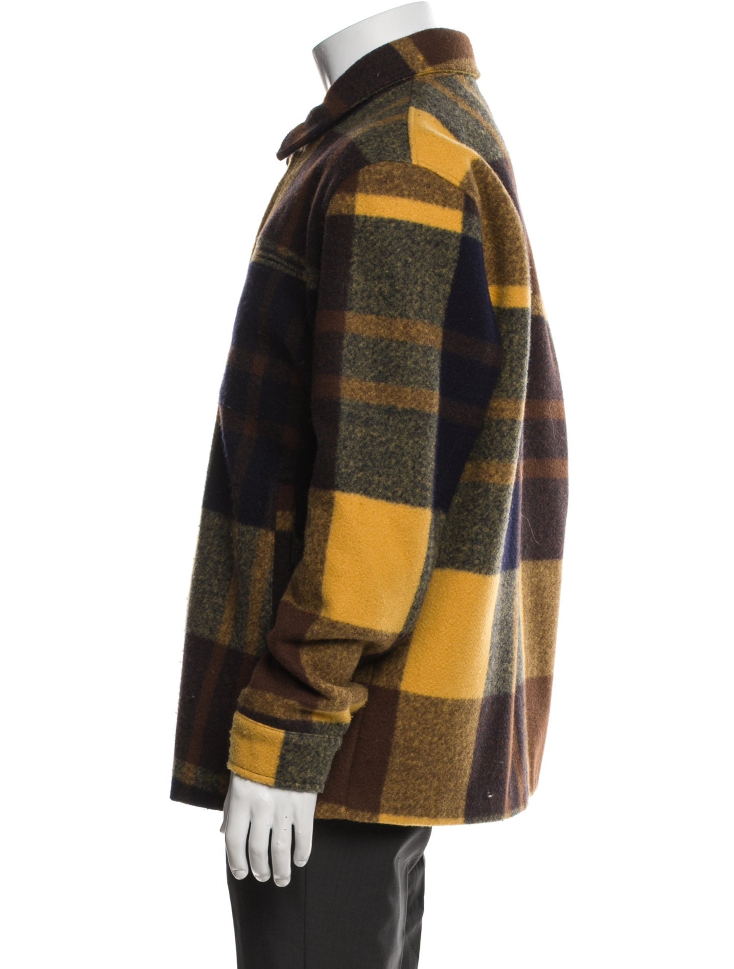 Wax London Plaid Print Jacket