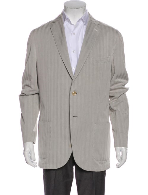L.b.m. 1911 Striped Sport Coat Grey