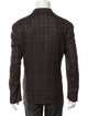 L.B.M. 1911 Wool Plaid Print Blazer