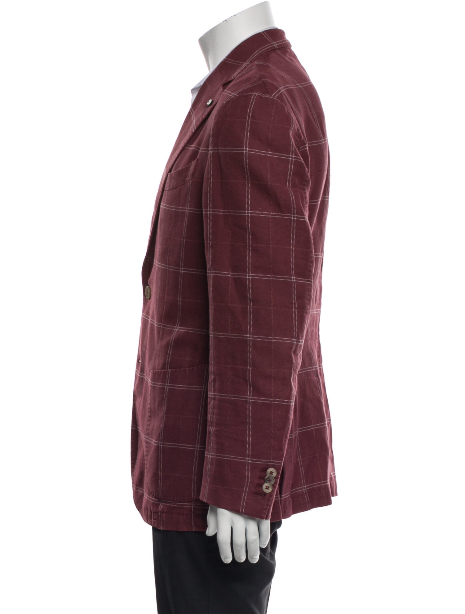L.B.M. 1911 Plaid Print Jacket