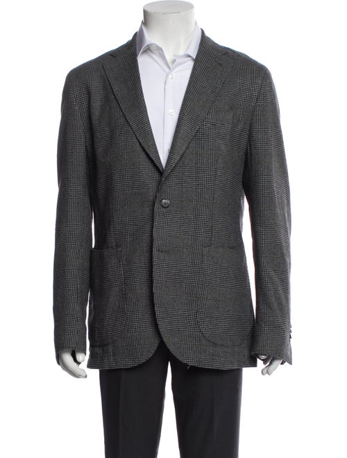 L.B.M. 1911 Houndstooth Print Blazer