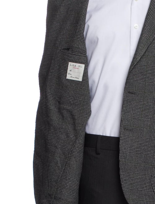 L.B.M. 1911 Houndstooth Print Blazer