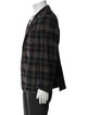 L.B.M. 1911 Plaid Print Peacoat