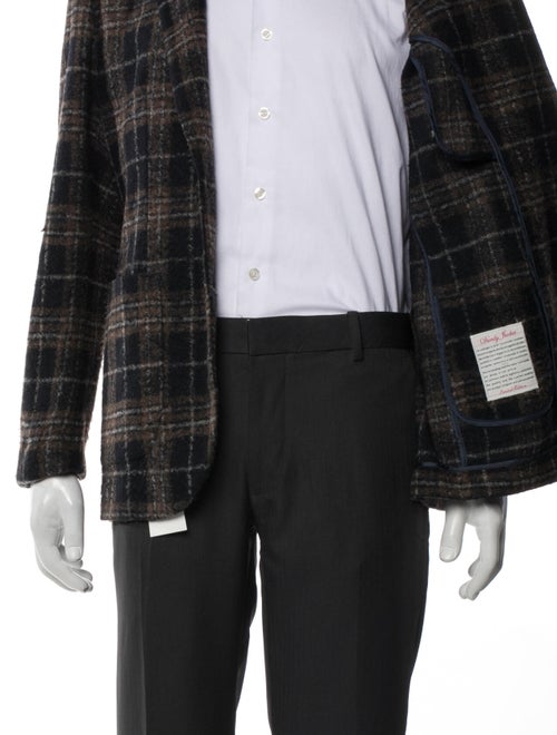 L.B.M. 1911 Plaid Print Peacoat