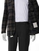 L.B.M. 1911 Plaid Print Peacoat