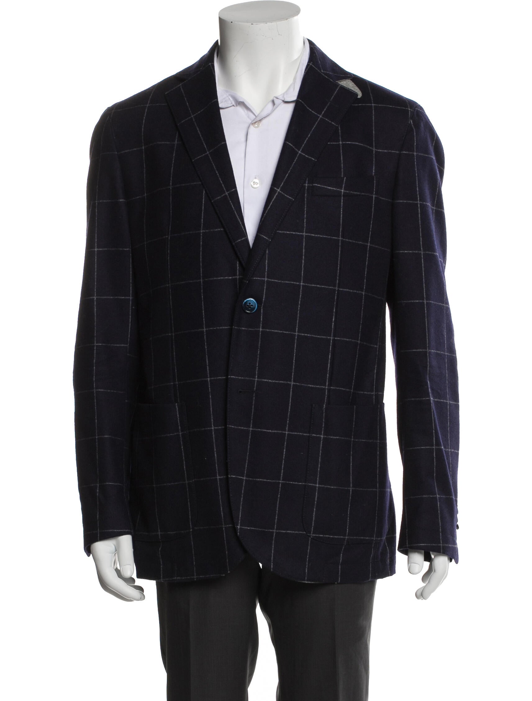 L.B.M. 1911 Wool Striped Blazer