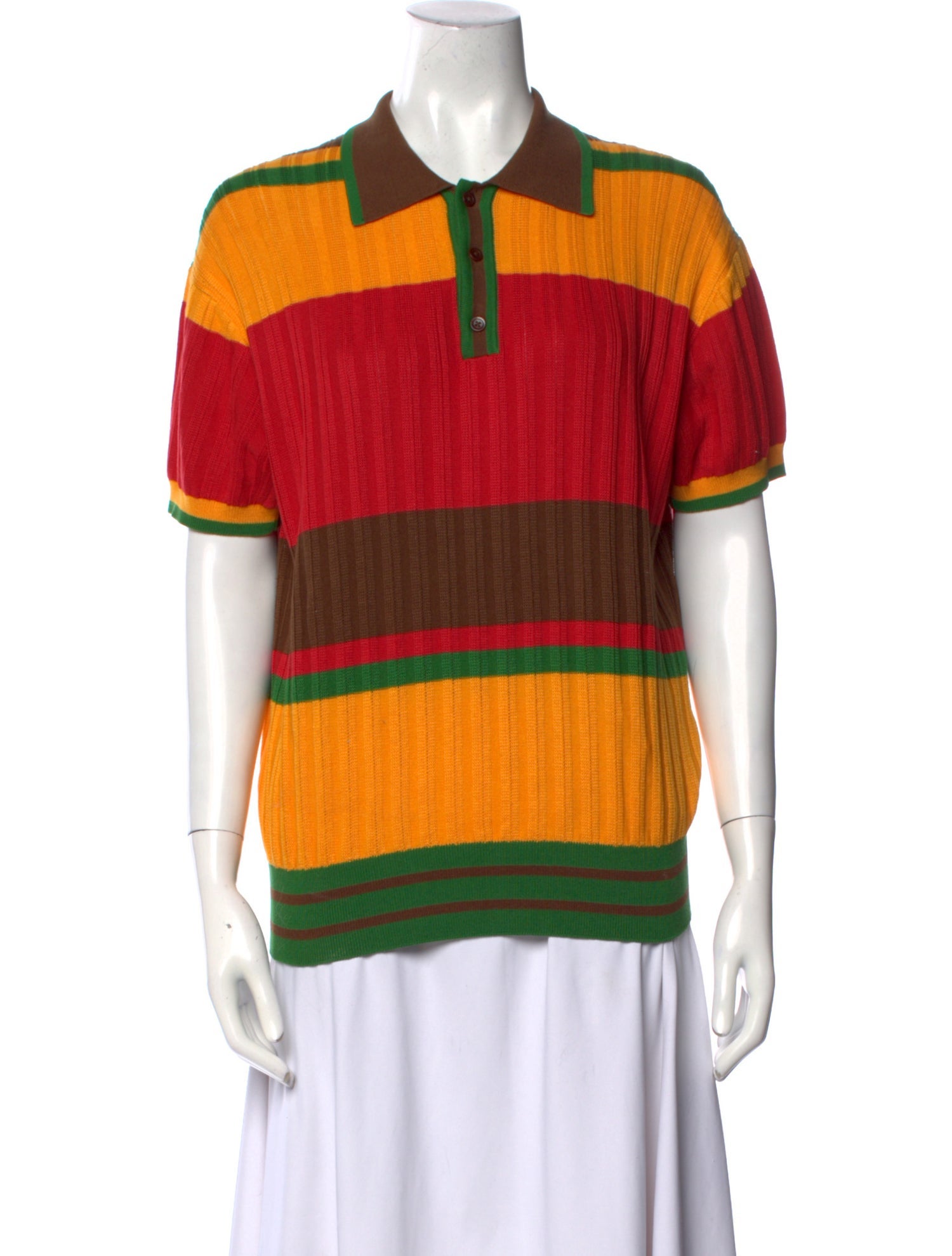 Wales Bonner Striped Crew Neck Sweater